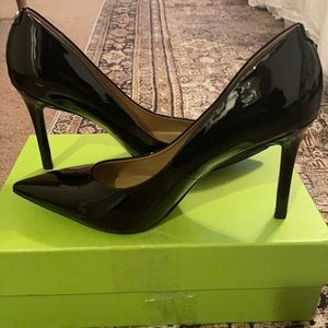 Sam Edelman Hazel Black Patent Leather Pumps